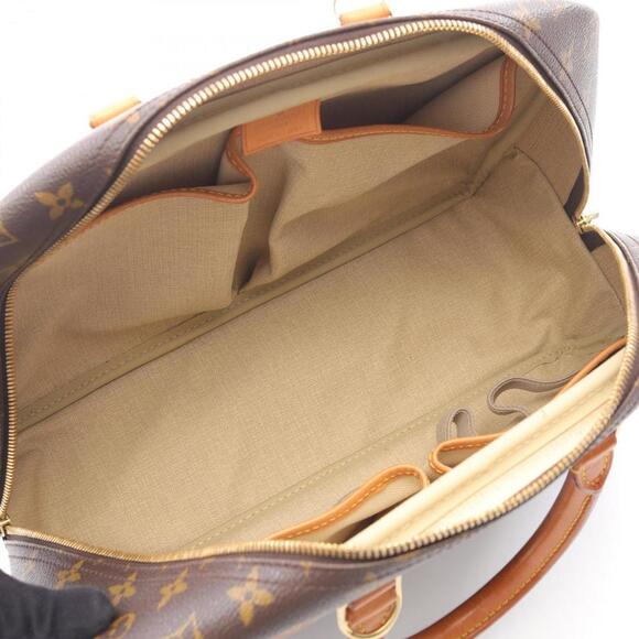 LOUIS VUITTON Brown Monogram Leather Deauville Bag - Picture 3 of 11